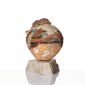 Tyra Lundgren, skulptur, fågel, egen ateljé, daterad 1969.