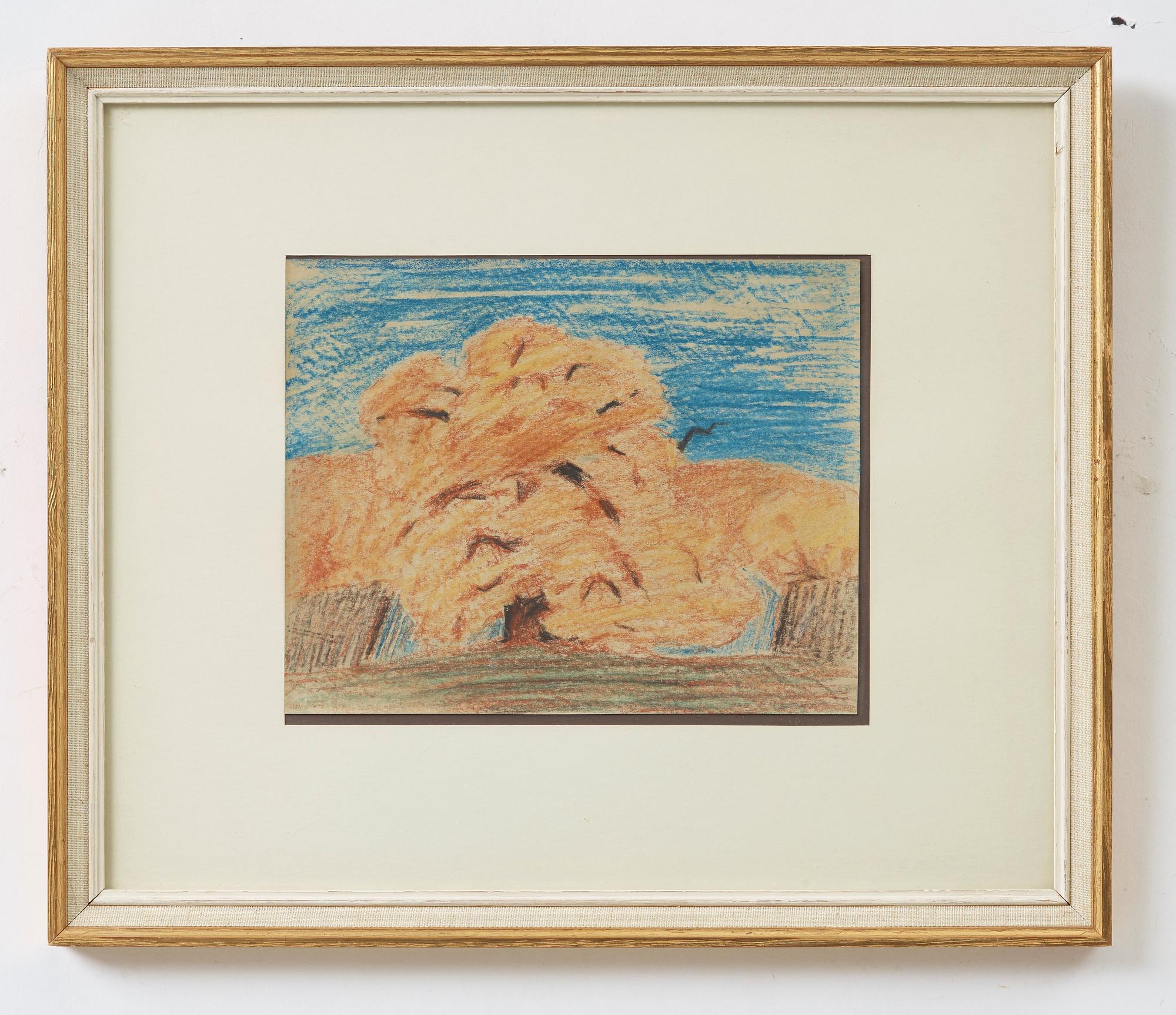 Carl Fredrik Hill, "Blommande äppelträd".
