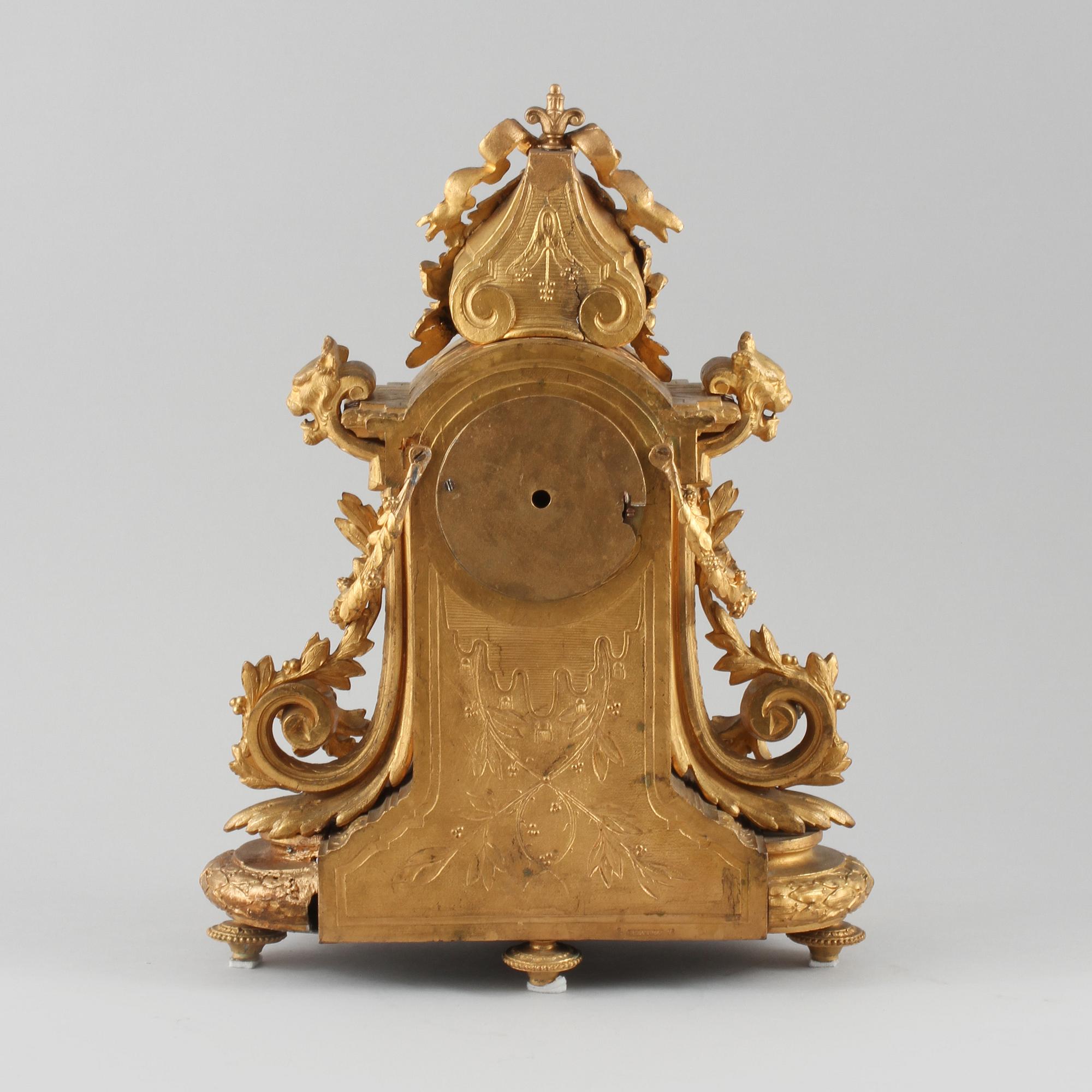 BORDSPENDYL, Louis XVI-stil, 1800-talets andra hälft.