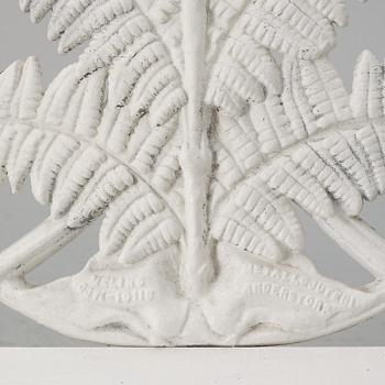 A garden sofa, Melins Metallgjuteri, Anderstorp, later part of the 20th century.