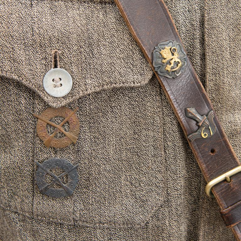 SOTILASTAKKI, Suomen Puolustusvoimat, 1940-luku.