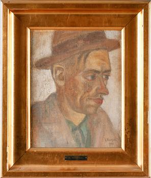 AXEL KARGEL, olja på duk uppklistrad, signerad och daterad 1941.