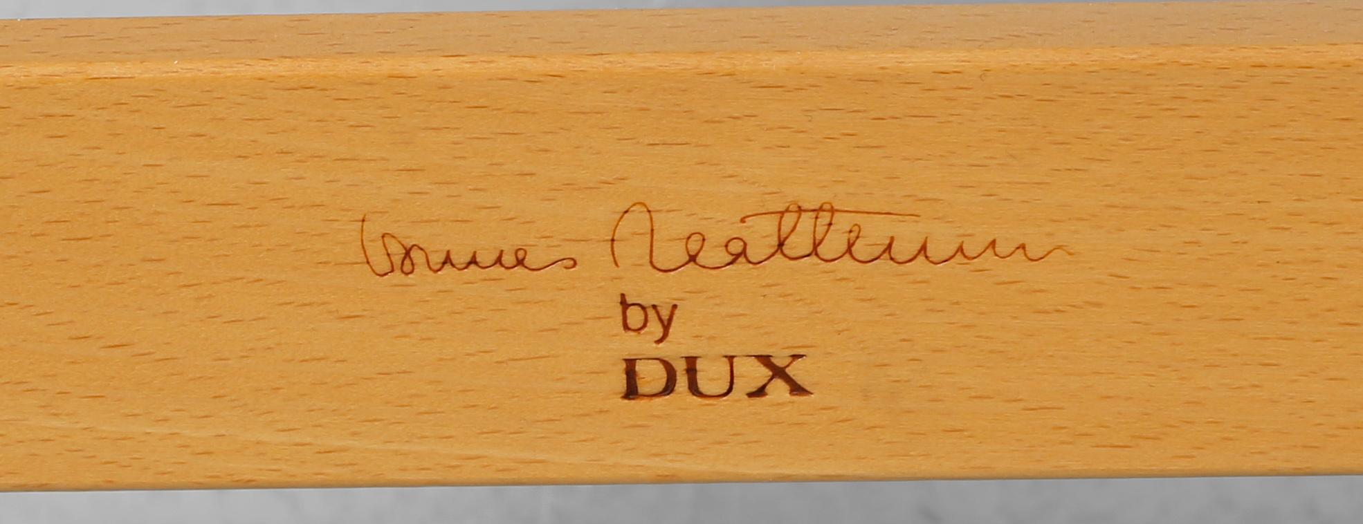 FÅTÖLJER, ett par, "Eva", Bruno Mathsson, Dux, 1900-talets andra hälft.