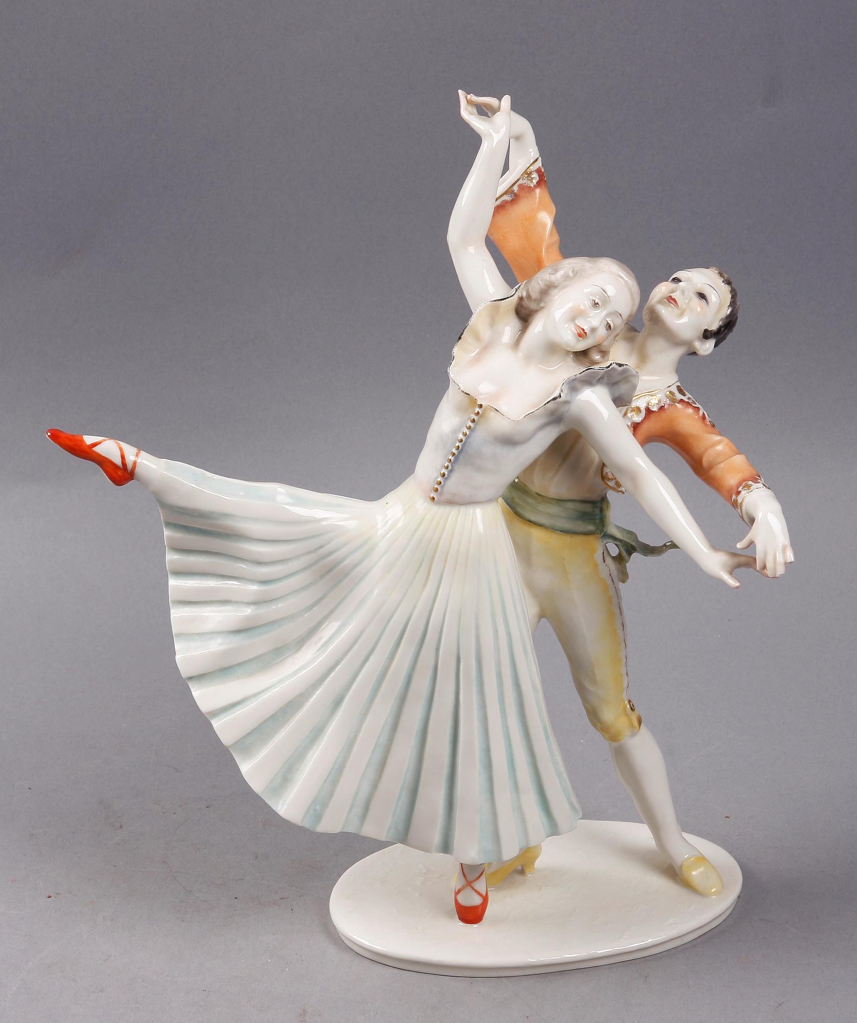 FIGURIN, porslin, Carl Werner, Hutschenreuter.