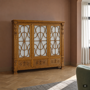 A 1920's/30's cabinet.