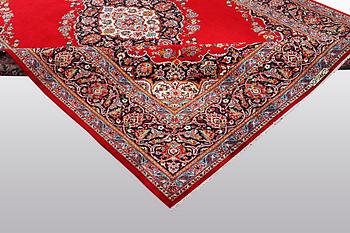 A carpet, Keshan, ca 353 x 240 cm.