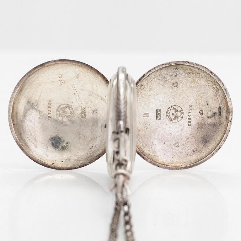 Longines, Nacib K. Djezvedjian & Son Constantinople, fickur, savonett, 52 mm.