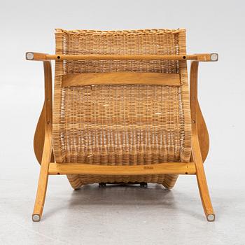 Yngve Ekström, fåtölj, "Lamino", Swedese, 1960-tal.