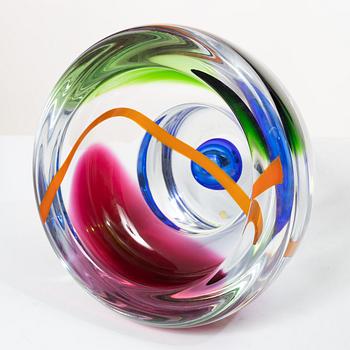 Erik Höglund, Skål, glas, Studioglas Strömbergshyttan.