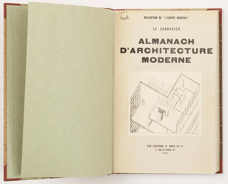 BOK, "Almanach d´architecture Moderne", Paris, 1920-tal.