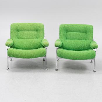 A pair of easy chairs, Bröderna Andersson, Ekenässjön 1970s.