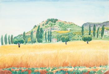 411. A Josef Frank watercolour.