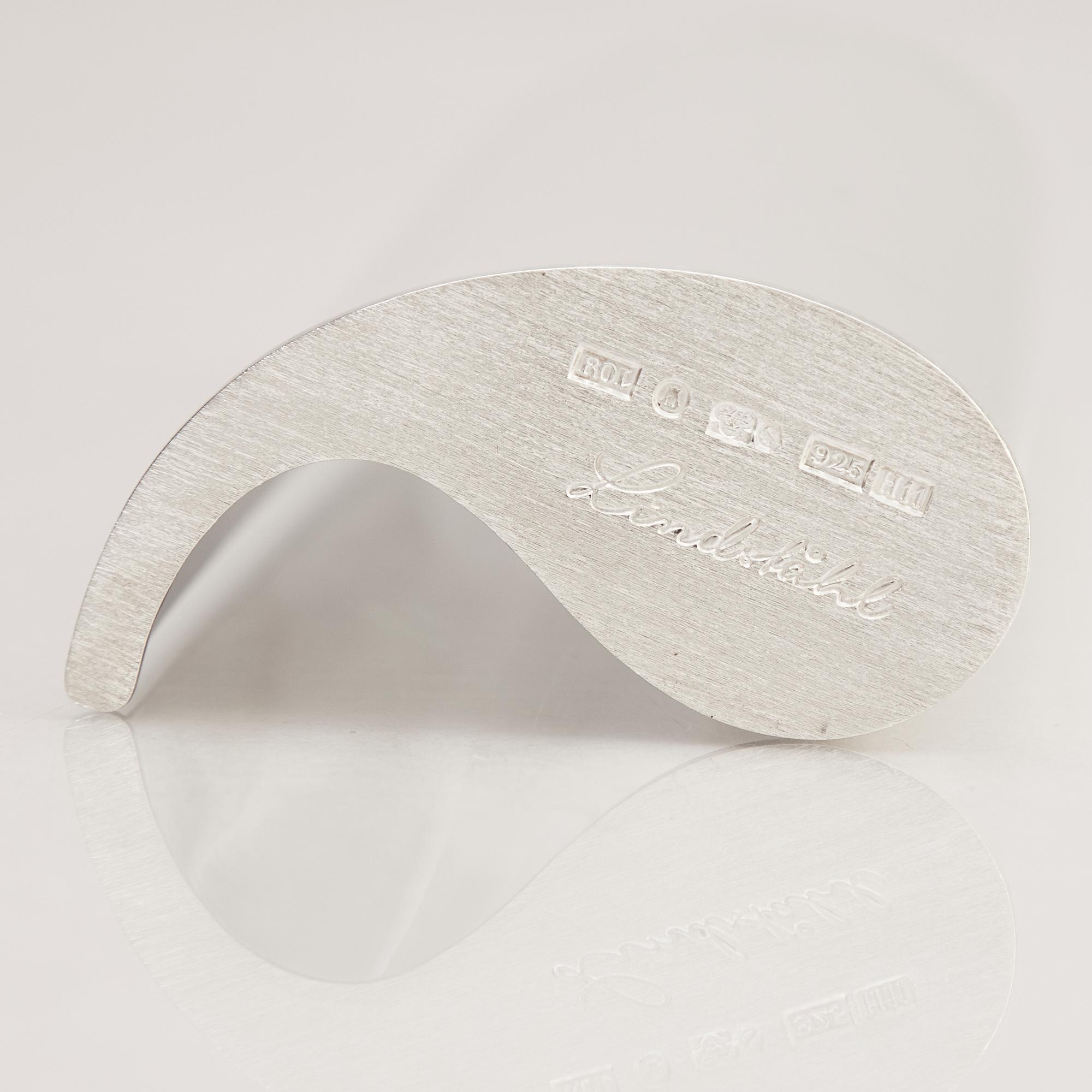Rolf Lindståhl, sterling silver, Stockholm 2006.