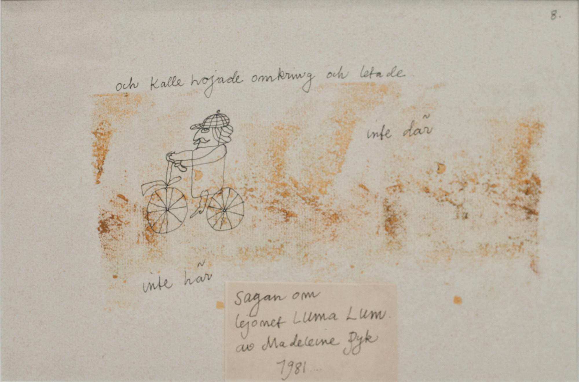 MADELEINE PYK, 15 st, blandtekniker.