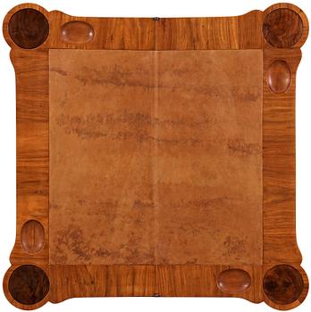 SPELBORD, av Georg Haupt 1772 (mästare i Stockholm 1770-1784). Rokoko.