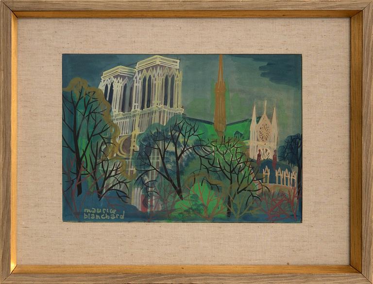 Maurice Blanchard, Notre Dame de Paris.