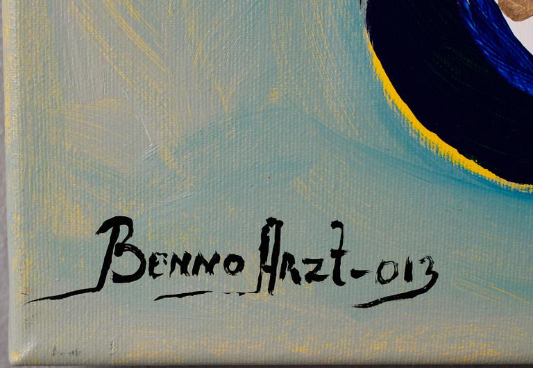 BENNO ARZT, akryl på duk, signerad och daterad -013.