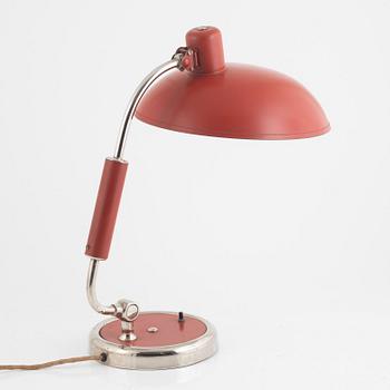 Christian Dell, a table lamp, model 6632, Kaiser Idell, 1930's.