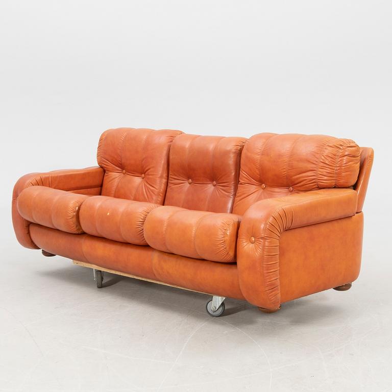 Sofa set, 3 pieces, second half of the 20th century.