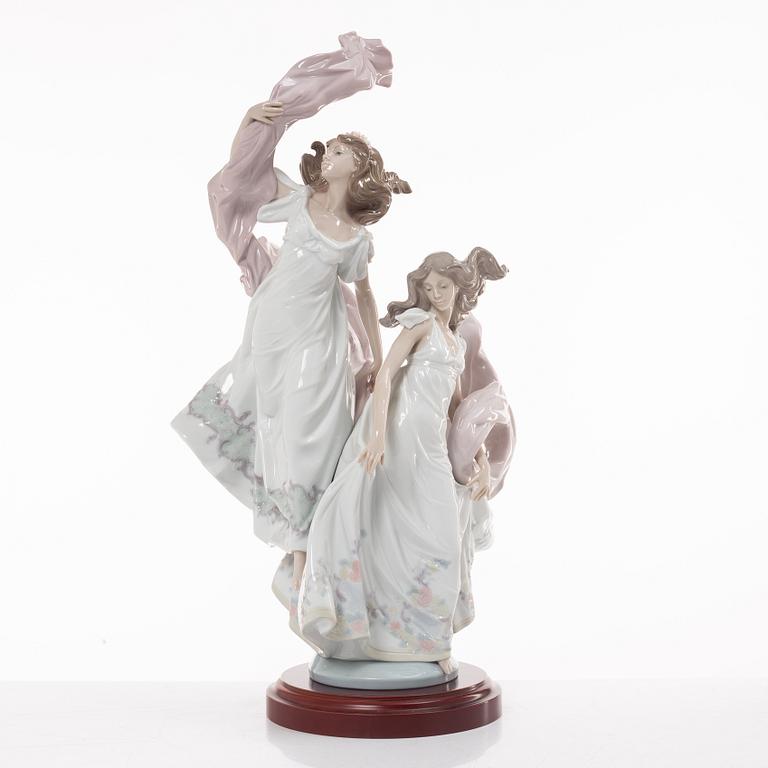 Lladró, figurine, "Allegory of Liberty", Spain.