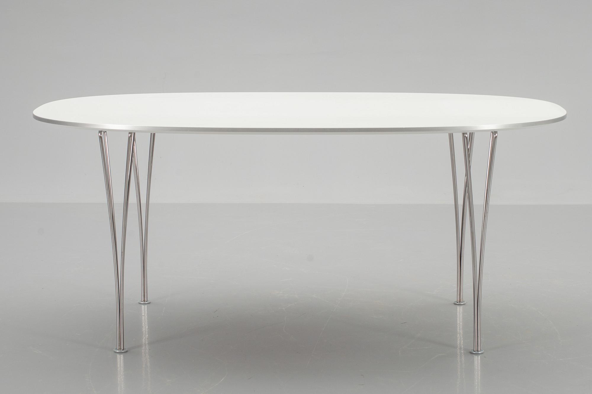 BORD, "Superellips", Bruno Mathsson och Piet Hein för Fritz Hansen.