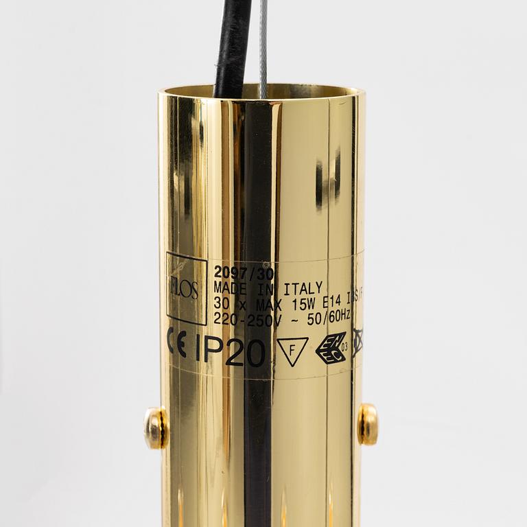 Gino Sarfatti, taklampa, modell 2097/30, Flos, Italien.