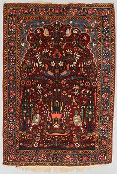 MATTA, semiantik, Baktiari, figural, ca 212 x 147 cm.