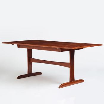 Josef Frank, a mahogany drop leaf table, Svenskt Tenn, 1940-1950s, 
model 1197.