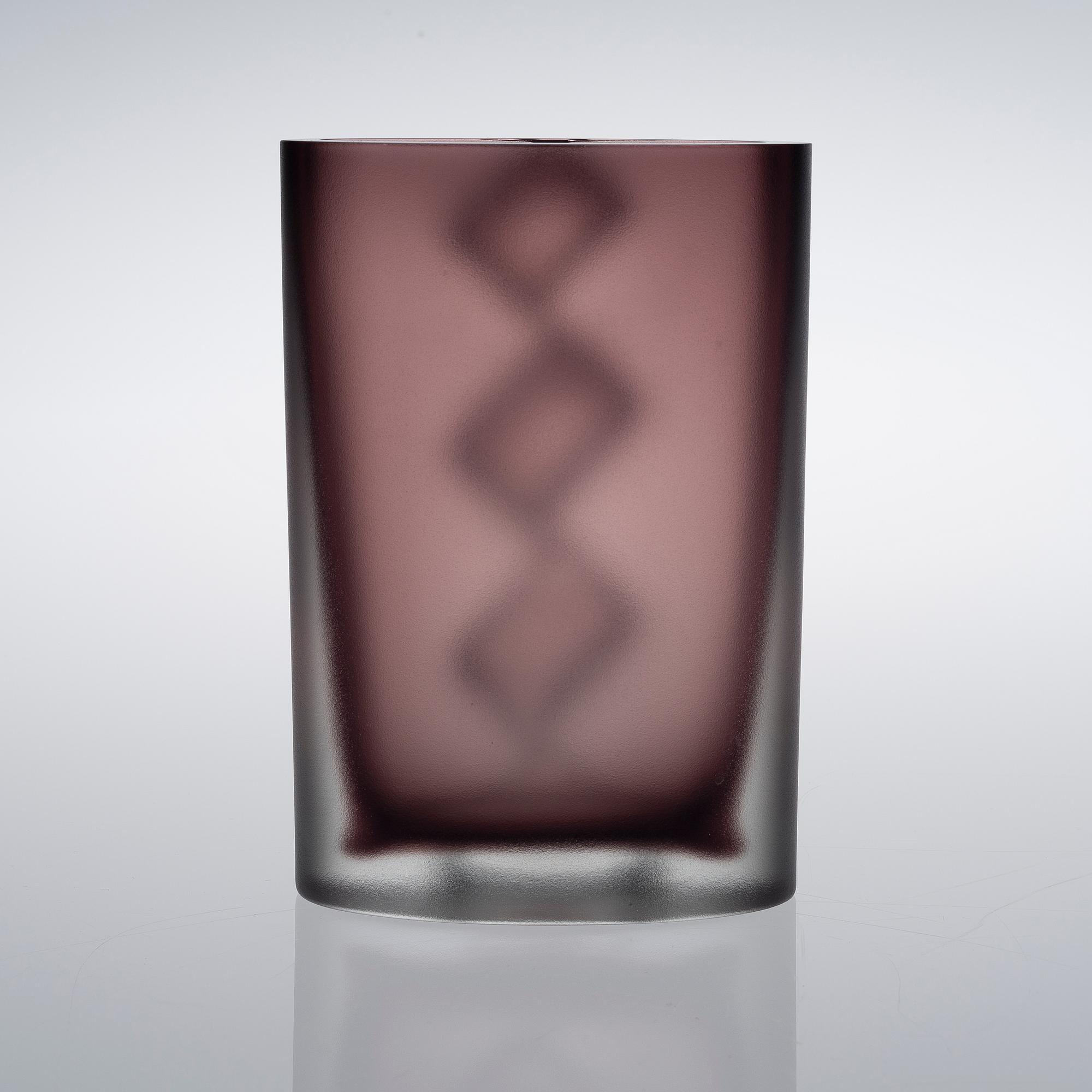 TAPIO WIRKKALA, VAS, glas, signerad Tapio Wirkkala 3306.