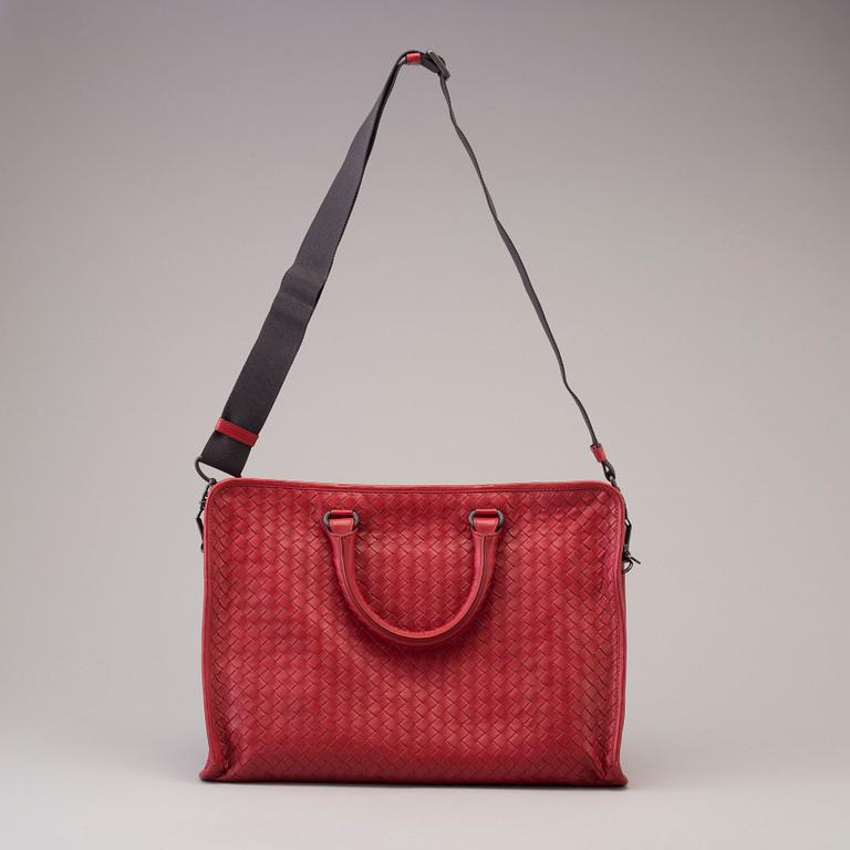 Briefcase by Bottega Veneta.