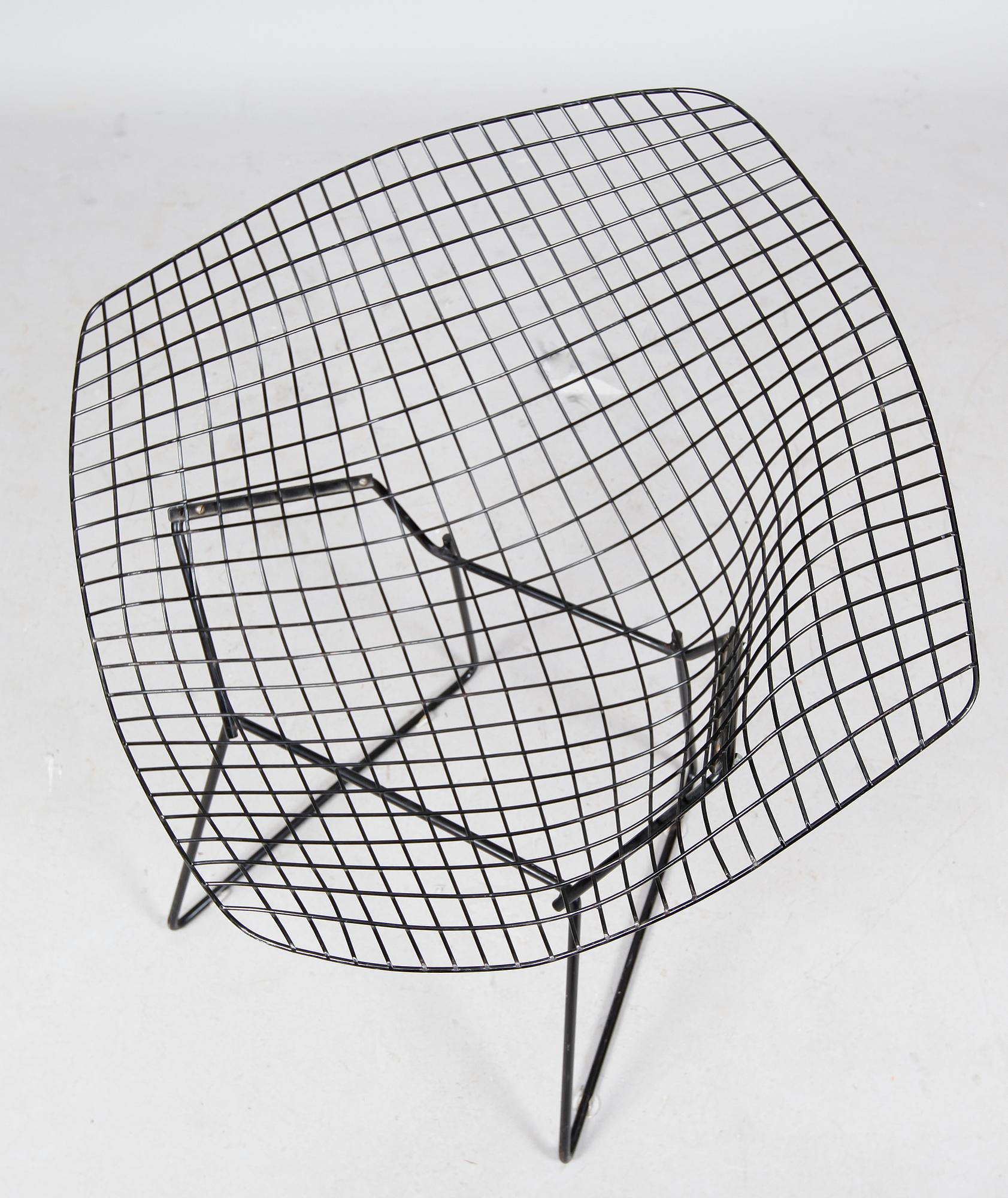 FÅTÖLJ, "Diamond Chair", Harry Bertoia, 1960-tal.