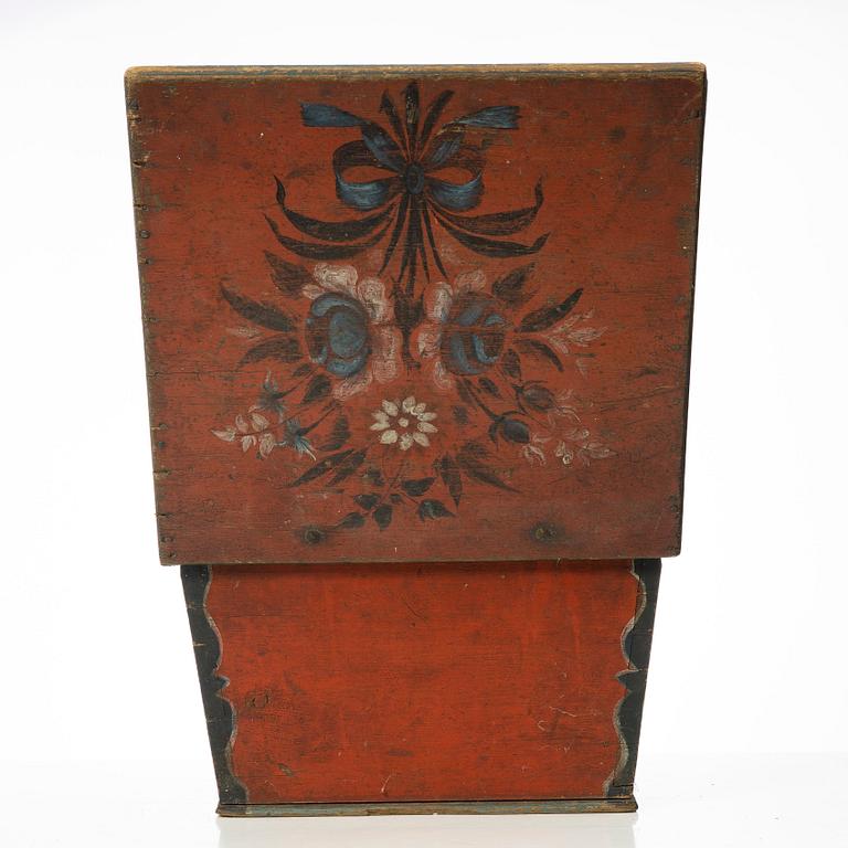Box. Folk art, Jämtland, 18th/19th century.