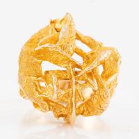 Lapponia ring 14K guld, design Björn Weckström.