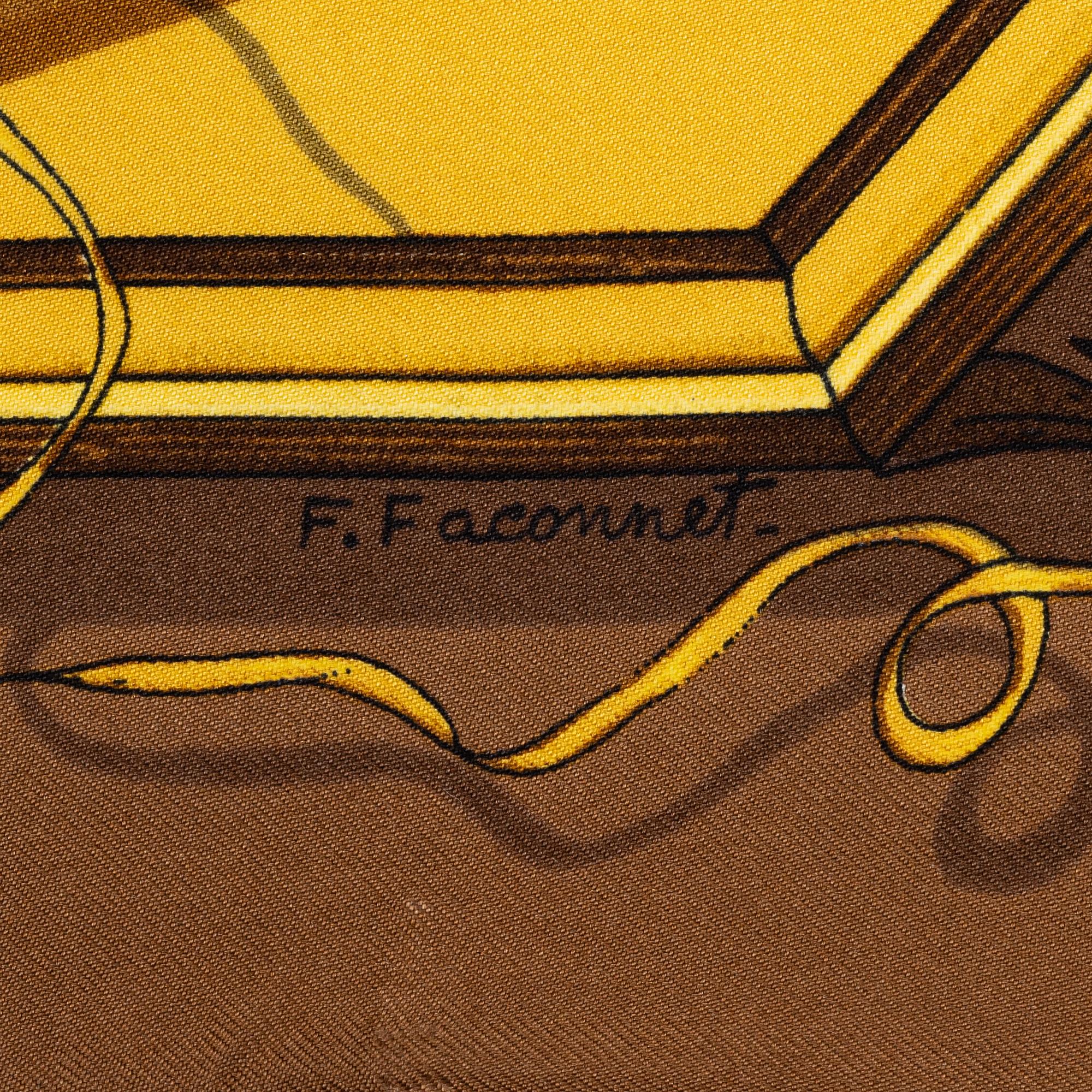 Hermès, scarf, "Dies et Hore"/"Astrologie".