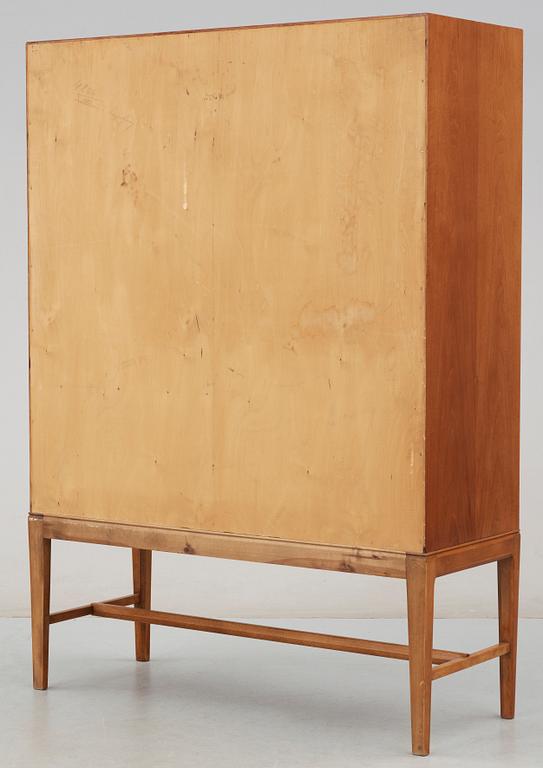 An mahogany cabinet, probably by Oscar Nilsson, Bodafors, 1940's-50's.