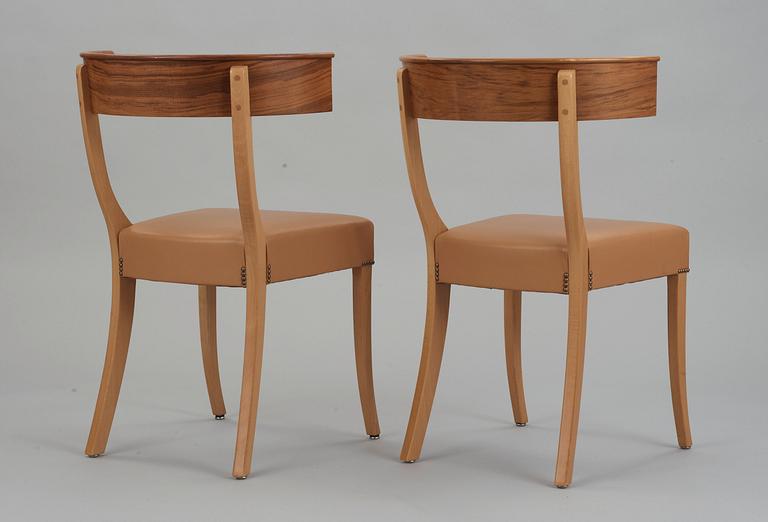 JOSEF FRANK, stolar, ett par, Firma Svenskt Tenn, modell 300.