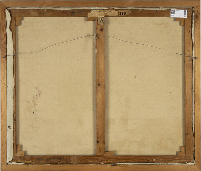 Rikard Lindström, olja på duk, signerad.