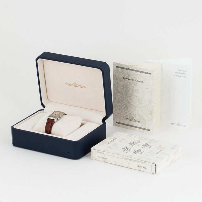JAEGER-LE COULTRE, Reverso Memory, wristwatch, 23,5 x 33,5 (38,5) mm.