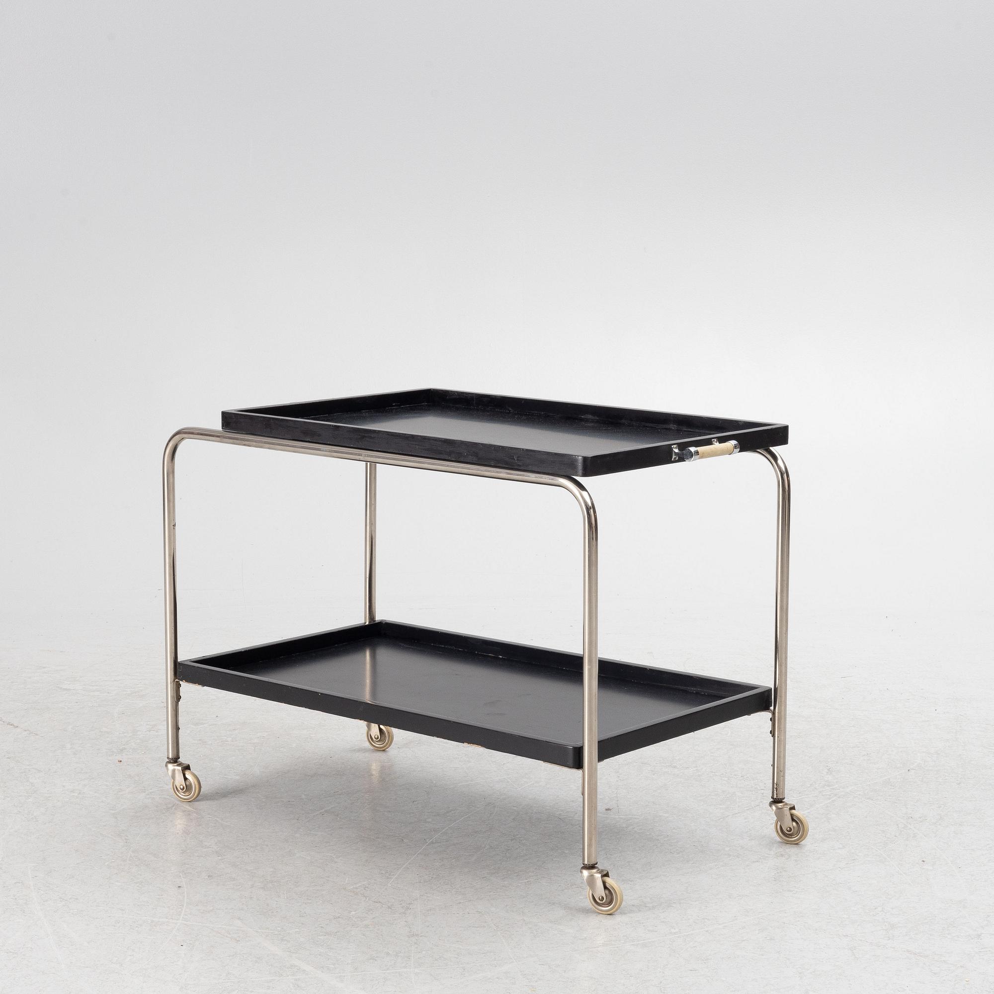 Serveringsvagn, funkis, 1930-tal.