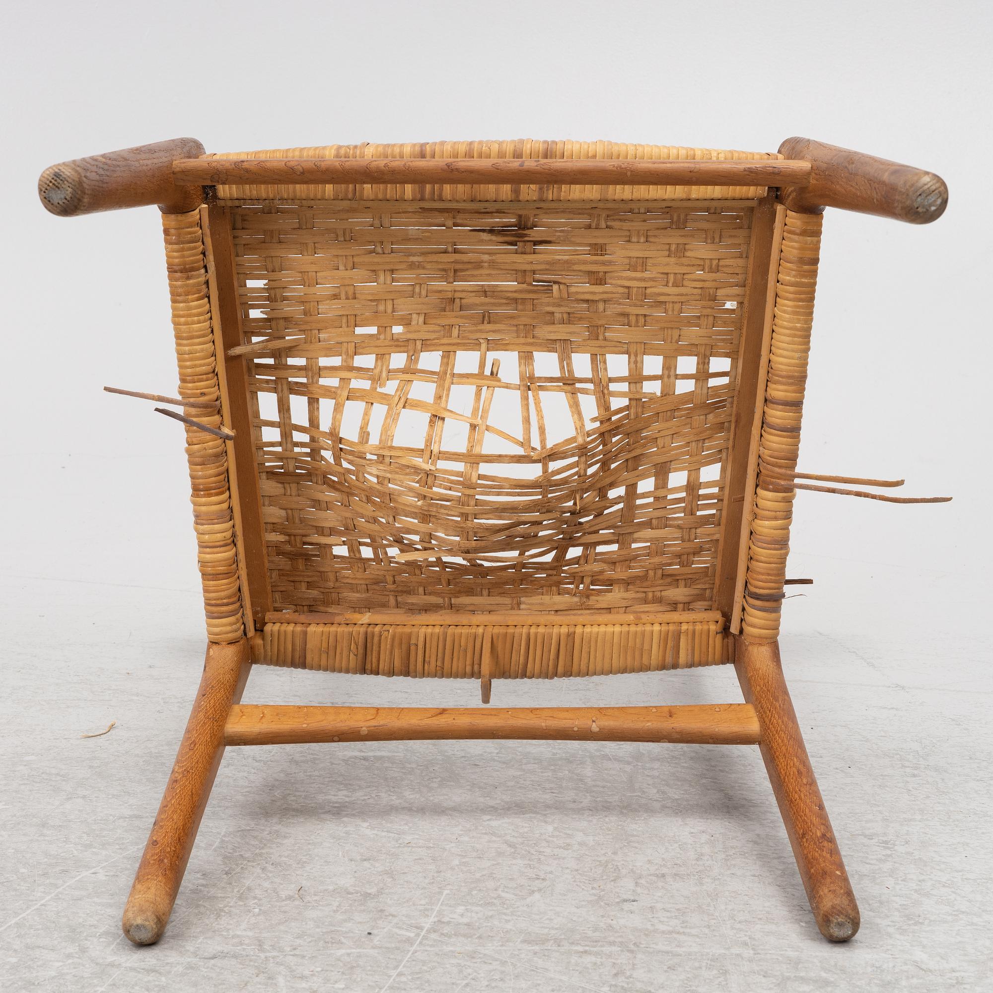 Hans J. Wegner, stolar, 4 st, "Spisestolen/ CH-23", Danmark, 1900-talets andra hälft.
