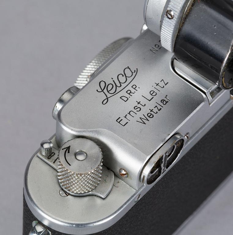 KAMERA, Leica IIIb, nr 350432, Wetzlar, Tyskland, 1940.