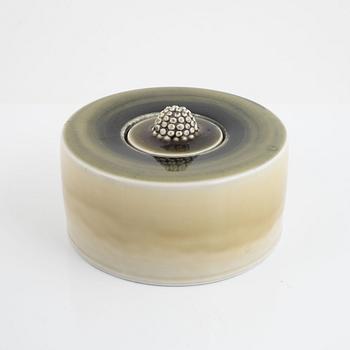 Sylvia Leuchovius, a jar with cover, Rörstrand.