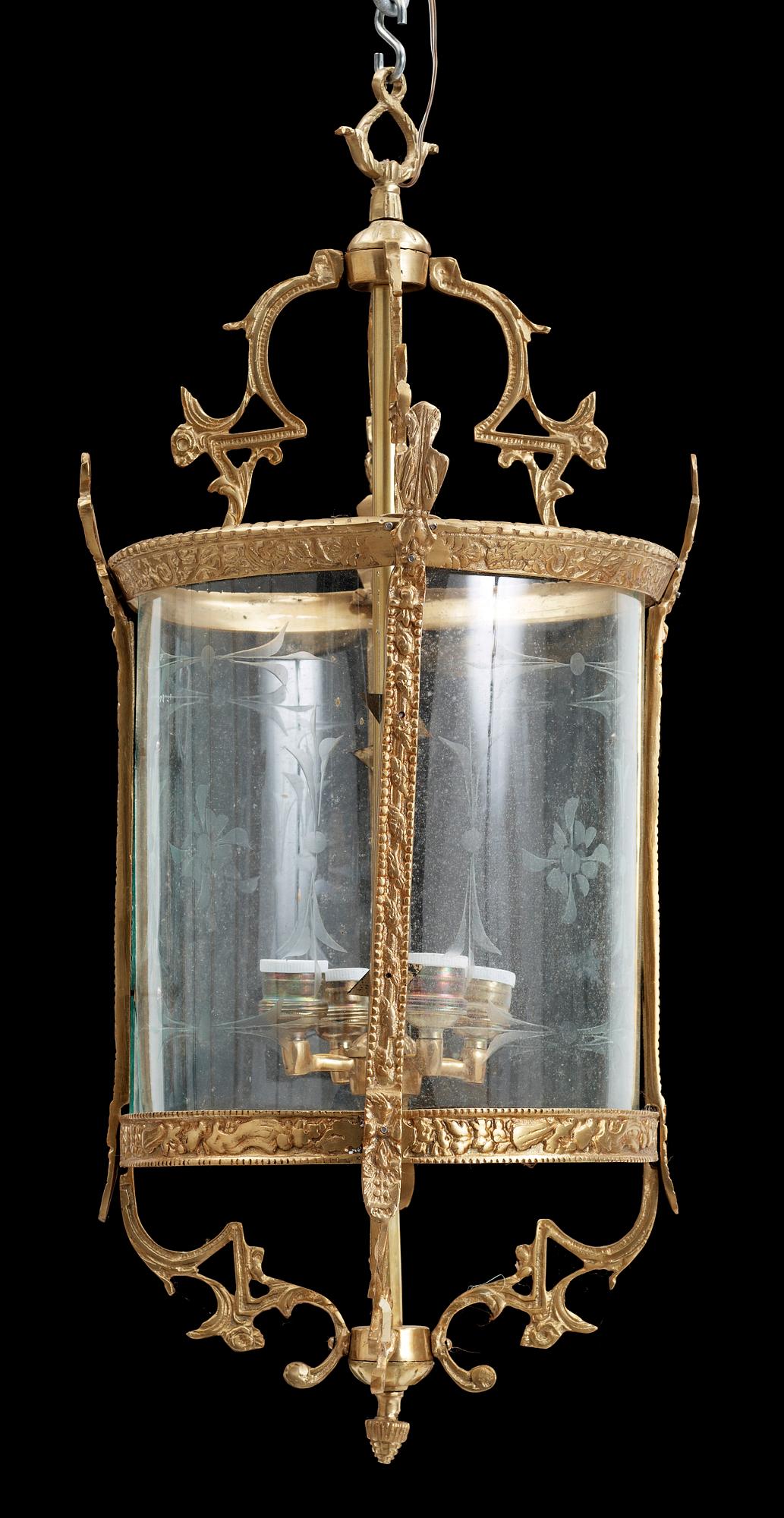 TAKLAMPA, Louis XVI-stil, 1900-tal.