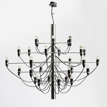 Gino Sarfatti, chandelier, model 2097/30, Flos, Italy.