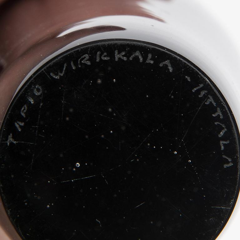 TAPIO WIRKKALA, VAS, "Fiskblåsa", signerad Tapio Wirkkala Iittala.