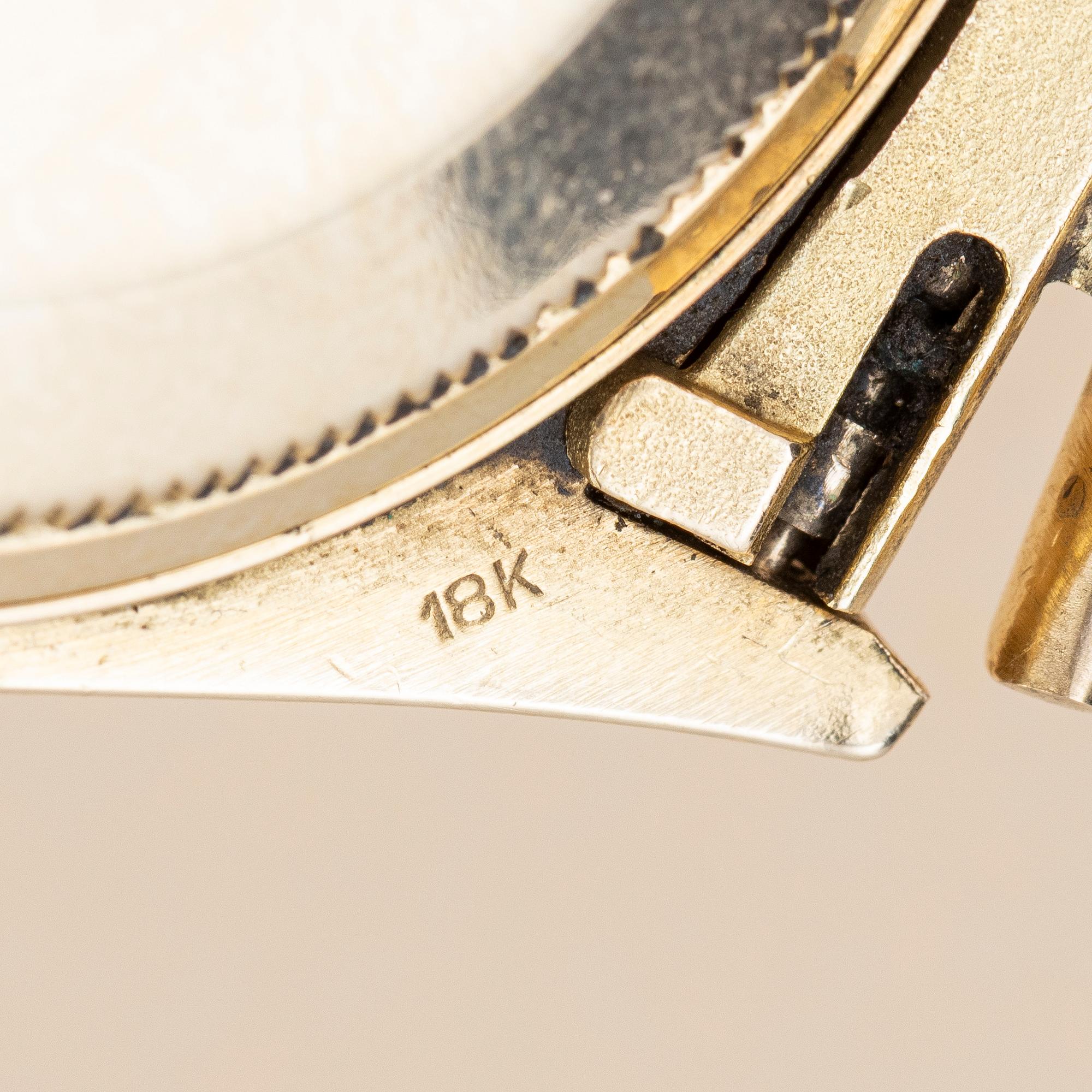 Rolex, Day-Date, "Bark Finish", "Lemon Roman Dial + extra Champagne Dial", ca 1981.