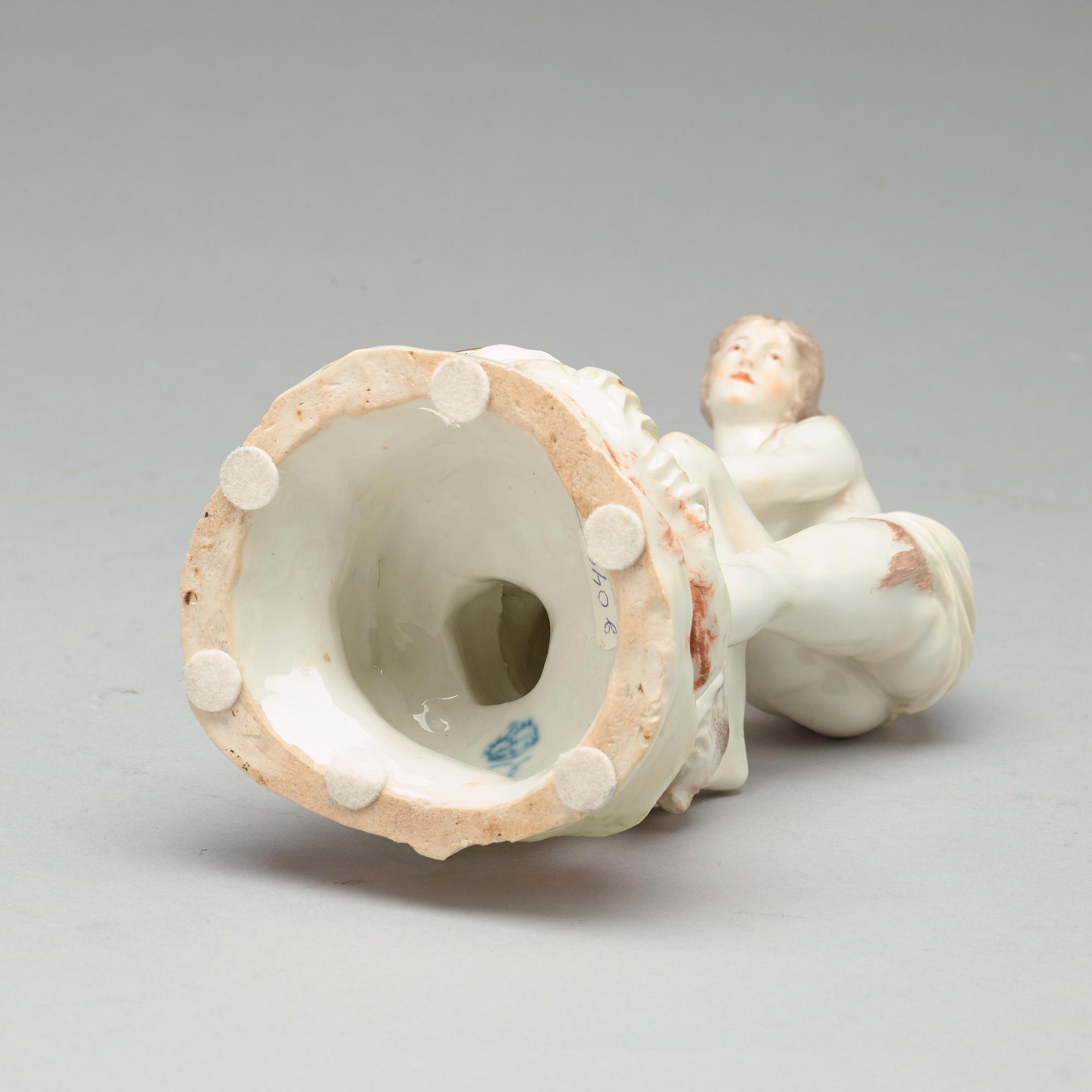 A Ludwigsburg porcelain figure, Germany, 18th Century.