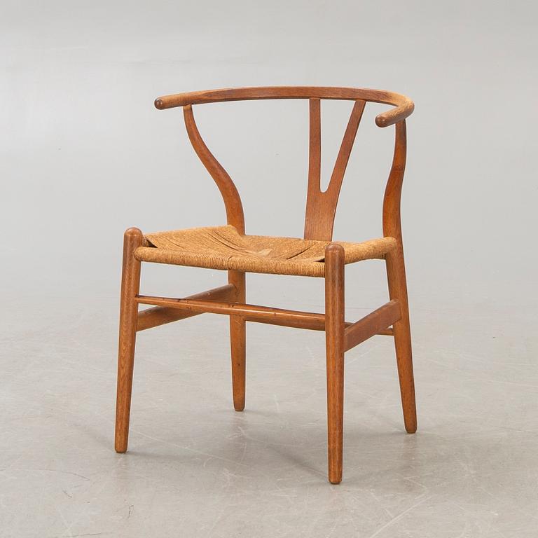 Hans J Wegner, chair, "Y-chair", Carl Hansen & Søn, Denmark.