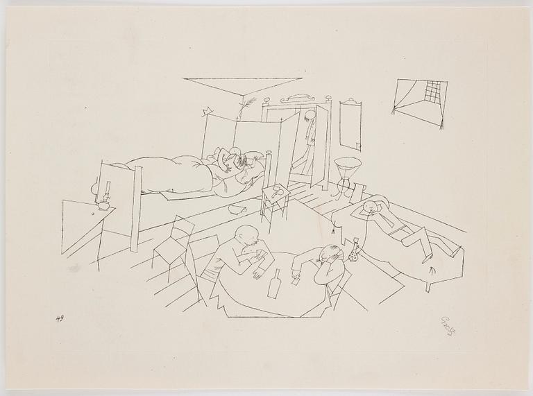 George Grosz, "Ecce Homo".