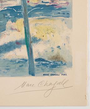 Marc Chagall Efter, "Sirène au pin", ur: "Nice et la Côte d'Azur".